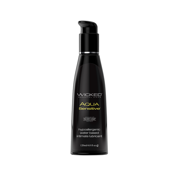 Wicked Aqua Sensitive Water Based Lubricant - 120 ml