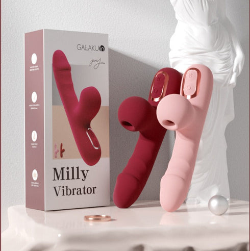 GALAKU Milly Suction Intelligent Heating Mini Vibrator