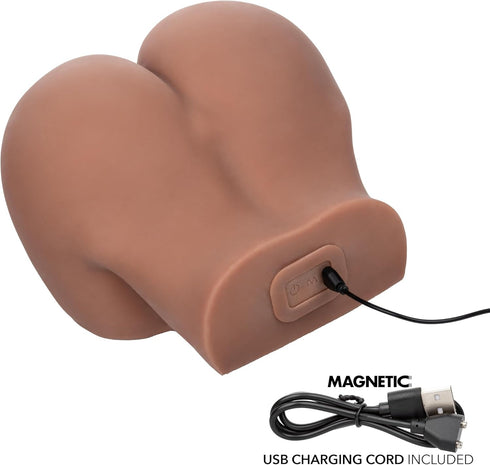 Stroke It Vibrating Twerking BBL Waterproof Masturbator