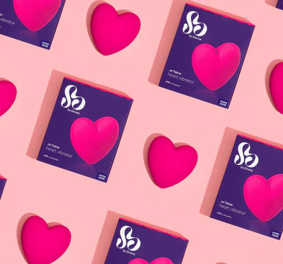 So Divine Je t'aime Couples Heart Vibrator