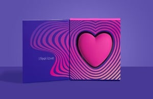 So Divine Je t'aime Couples Heart Vibrator