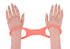 Sex And Mischief Peaches n Cream Silicone Cuffs