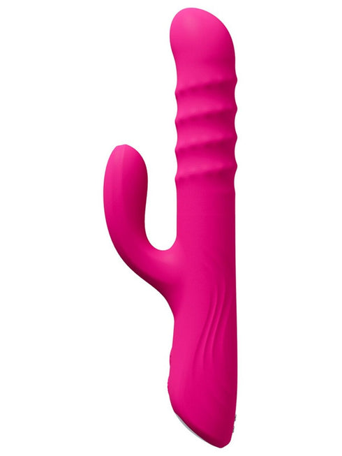 Lovense Velvo App-Controlled Rotating Beaded G-Spot & Clit Rabbit Vibrator