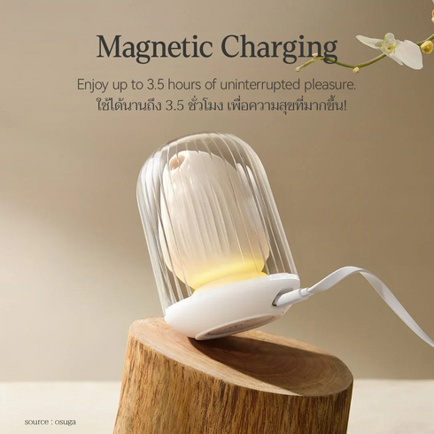 Osuga Cuddly Bird Clitoral Suction Stimulator With Night Lamp