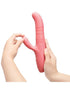 Le Wand Thrust Rechargeable Thrusting Rabbit Vibrator with Rotating Beads