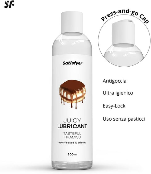 Satisfyer Juicy Lubricant Tasteful Tiramisu - 300ml