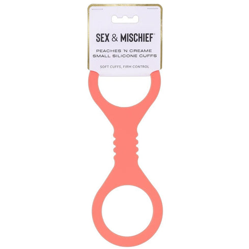 Sex And Mischief Peaches n Cream Silicone Cuffs