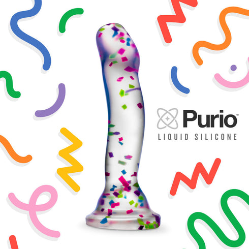 Neo Elite By Blush - Hanky-Panky 7.5 Inch Silicone Glow In The Dark Dildo