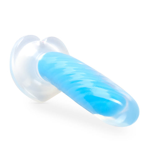 BLUSH Neo Elite Glow in the Dark - Tao 7 inch Silicone Dual Density Dildo