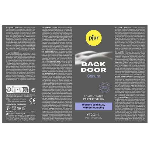 pjur Back Door Anal Comfort Serum - 20 ml