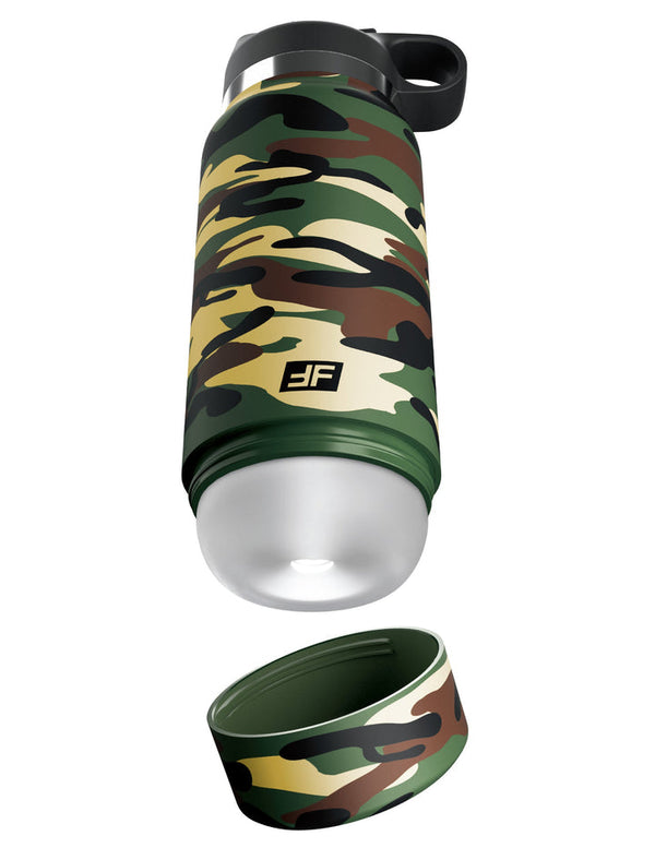 PDX Plus Fap Flask - Happy Camper Discreet Stroker