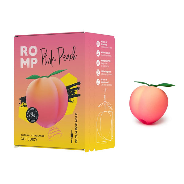 ROMP Pink Peach Clitoral Stimulator