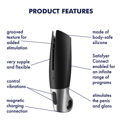 Satisfyer Power Masturbator Vibrator with App
