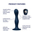Satisfyer Double Ball-R Weighted Dildo