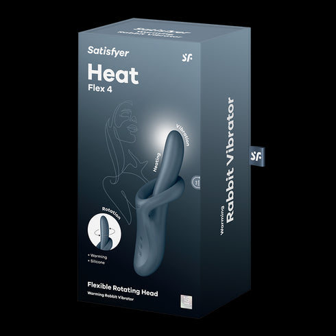 Satisfyer Heat Flex 4 Flexible Rotating Head Heating Vibrator
