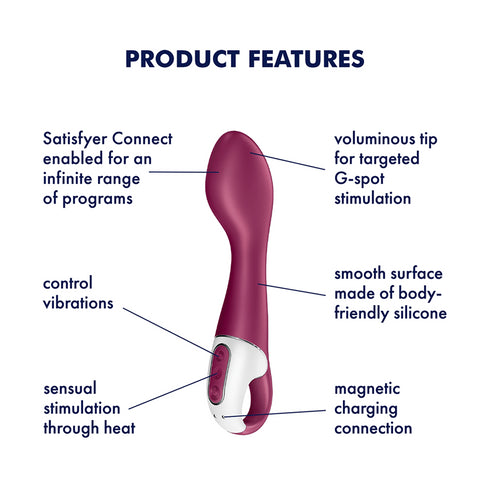 Satisfyer Hot Spot Heating App Vibrator