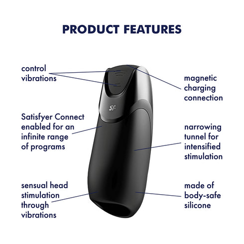 Satisfyer Men Vibration+ Connect App
