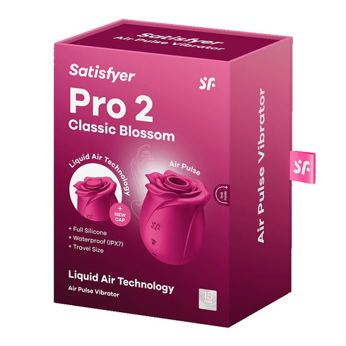 Satisfyer Pro 2 Classic Blossom Liquid Air Pulse Vibrator