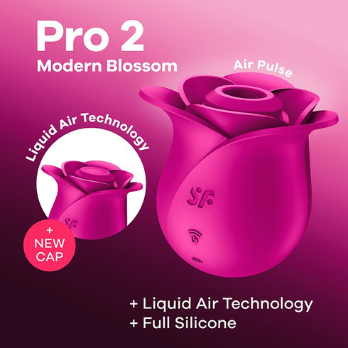 Satisfyer Pro 2 Modern Blossom Liquid Air Pulse Vibrator