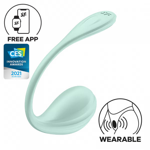 Satisfyer Smooth Petal Connect App Wearable Egg Vibrator