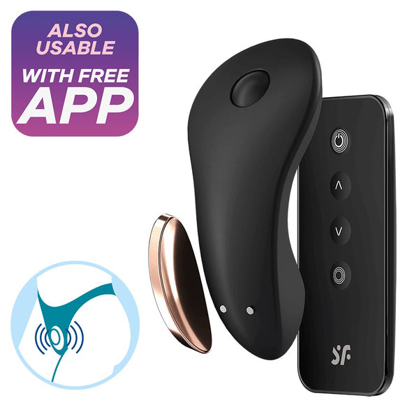Satisfyer Little Secret Panty Vibrator with Remote and App Control