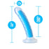 BLUSH Neo Elite Glow in the Dark - Tao 7 inch Silicone Dual Density Dildo