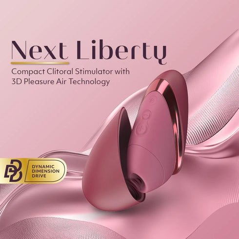 Womanizer Next Liberty - Compact 3D Pleasure Air Clitoral Stimulator
