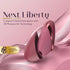 Womanizer Next Liberty - Compact 3D Pleasure Air Clitoral Stimulator
