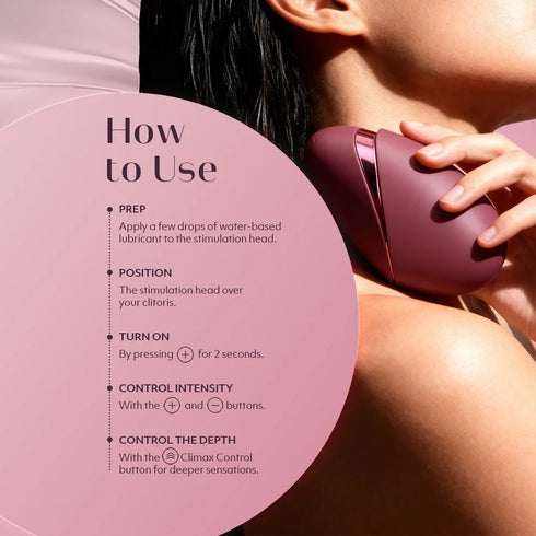Womanizer Next Liberty - Compact 3D Pleasure Air Clitoral Stimulator