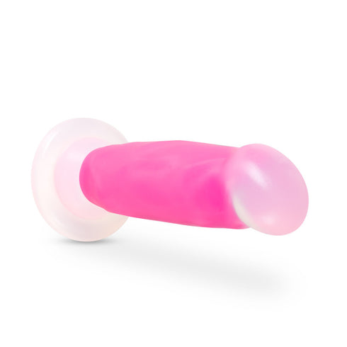BLUSH Neo Elite Glow in the Dark Marquee 8 inch Silicone Dual Density Dildo