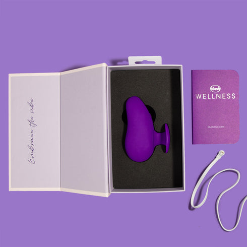 Wellness By Blush Palm Sense RumbleTech UltraSilk Vibrator