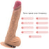 FAAK Vibrating/Rotating Realistic Dildo 8.25 Inch
