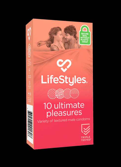 LifeStyles ULTIMATE Pleasures 10s Condoms