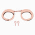 Premium Zinc Alloy Handcuffs - Rose Gold