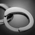 Premium Zinc Alloy Handcuffs - Gun Powder