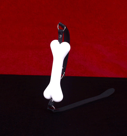Master Craftsman K9 Bondage Kit with Bone Gag- Pure White