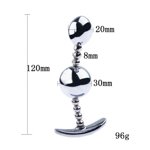 LS Alloy Flexible Double Butt Plug