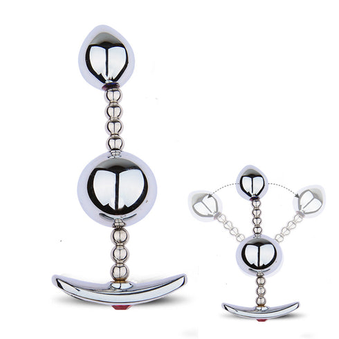 LS Alloy Flexible Double Butt Plug