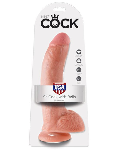 King Cock 9 Inch Cock with Balls