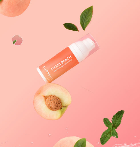 AMORELIE Care Sweet Peach Water Based Lubricant - 50ml