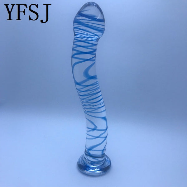 YFSJ GLASS DILDO D1