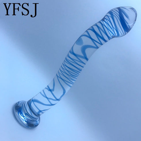 YFSJ GLASS DILDO D1