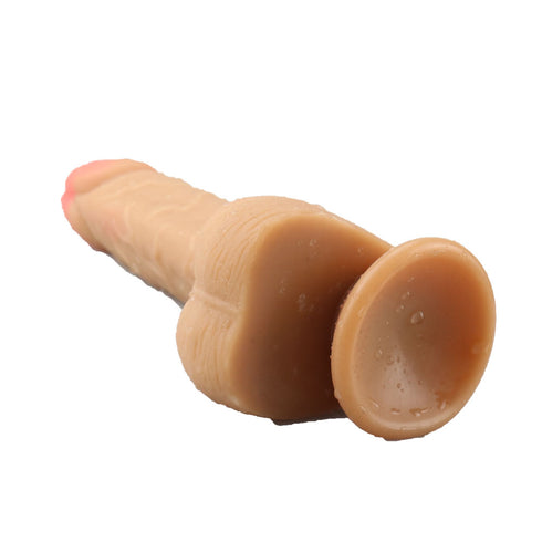 T-Buds The Wealthy Liquid Silicone Dildo - 8.05 Inch