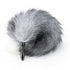 CHAMP Faux Silver Fox Tail Butt Plug