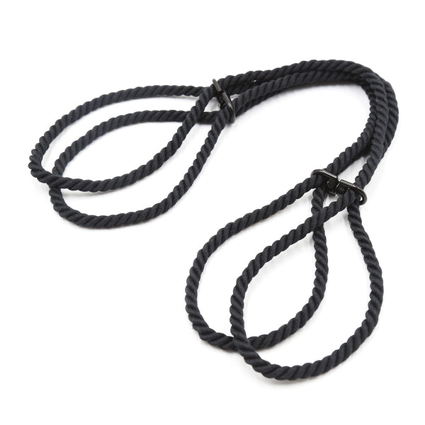 Hogtie Bind & Tie Wrist or Ankle Cuffs - Black