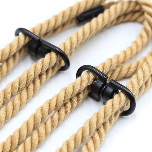 Hogtie Bind & Tie Wrist or Ankle Cuffs - Brown