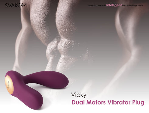 SVAKOM Vicky Dual motor Prostate Massaging Vibrator