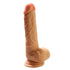 T-Buds Brother Dual Layer Silicone Dildo 7.25 Inch - Flesh