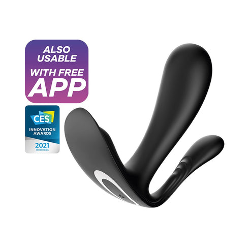 Satisfyer Top Secret Plus Wearable Vibrator - Black