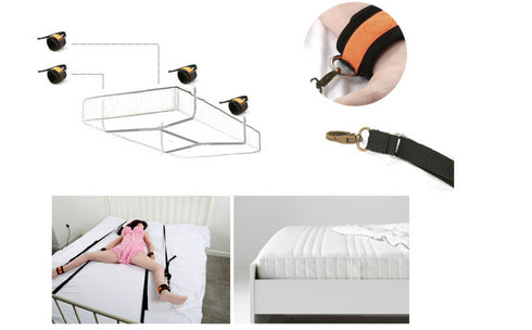 TOUGHAGE Bedroom Cuffs and Restraint kit